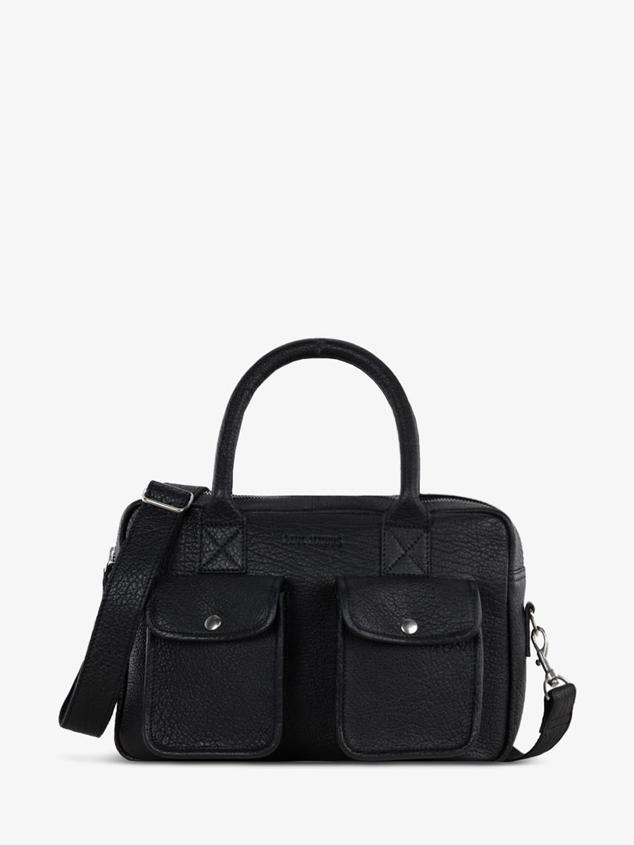 Black Leather Handbag for Women LeDandy S Black PAUL MARIUS