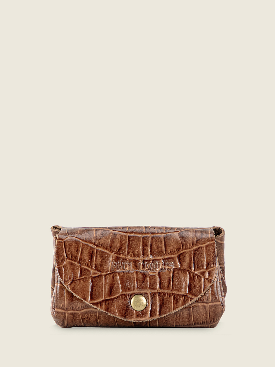Brown leather purse 2025