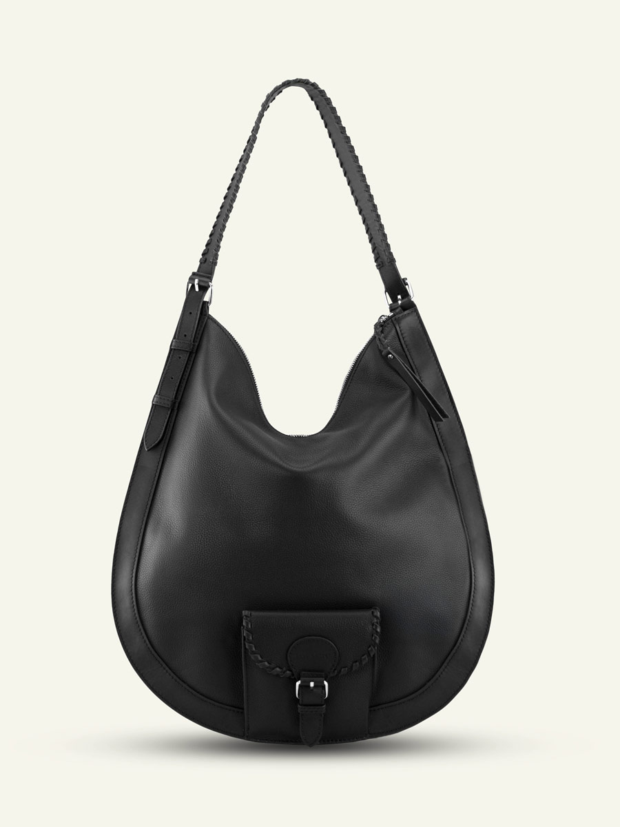 lehobo-leather-handbag-women-size-xl-black-front-view