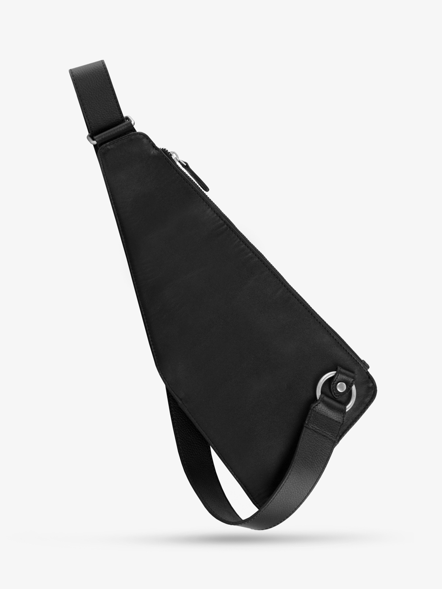 black-leather-shoulderbag-holster-oily-black-back-view-w62-obl