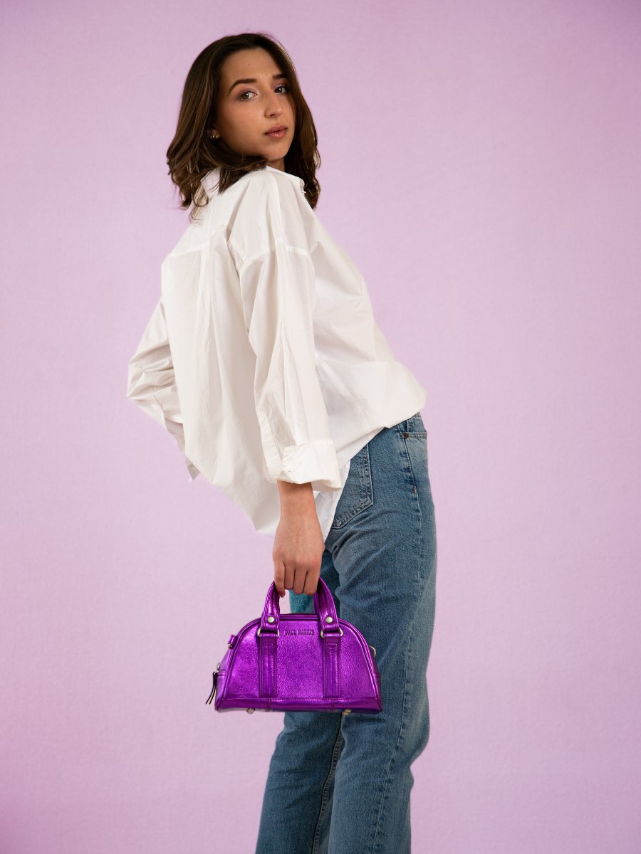purple-metallic-leather-handbag-lemini-bowling-bonbon-paul-marius-front-view-picture-w45xs-m-p