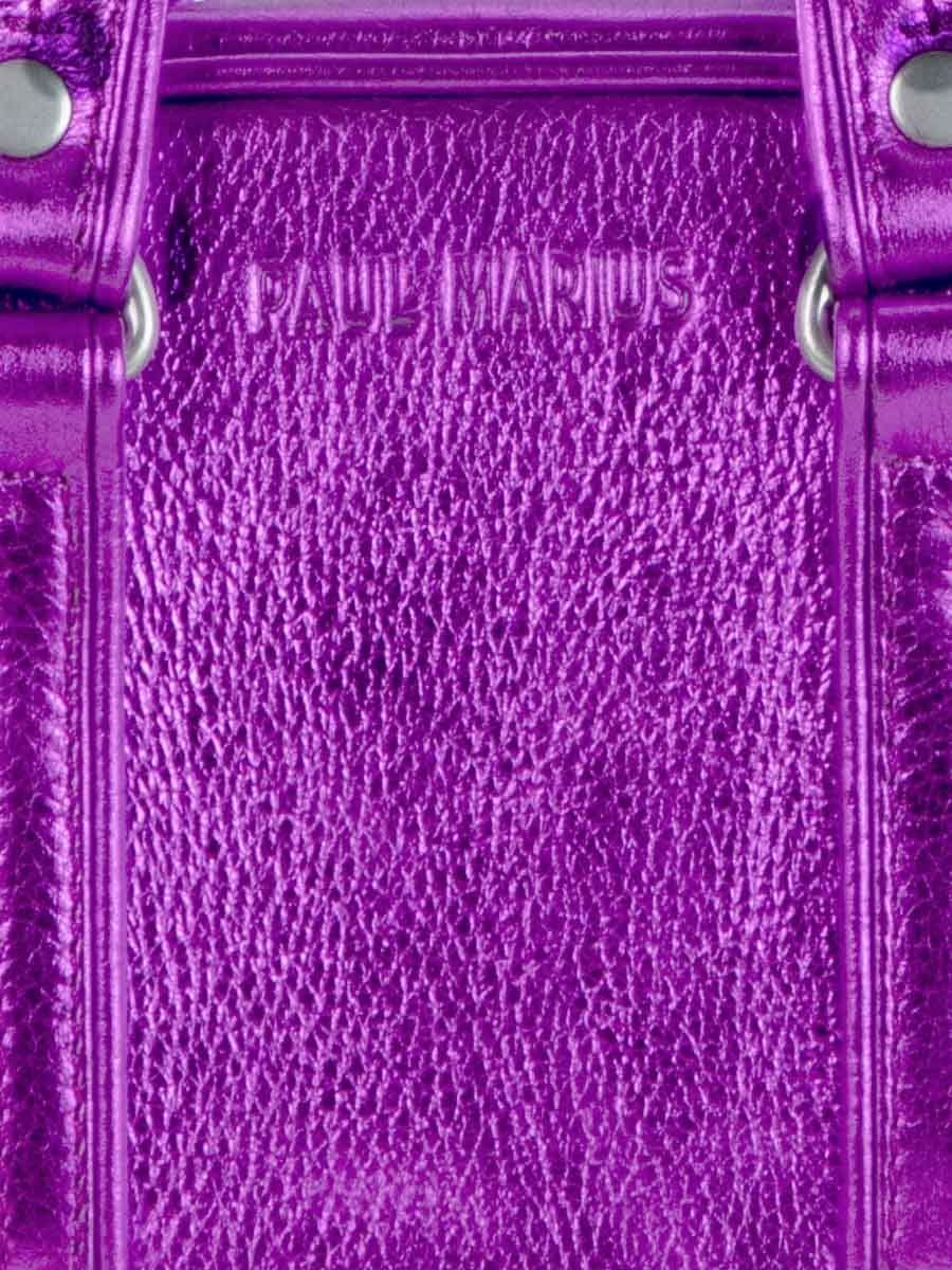 purple-metallic-leather-handbag-lemini-bowling-bonbon-paul-marius-focus-material-view-picture-w45xs-m-p