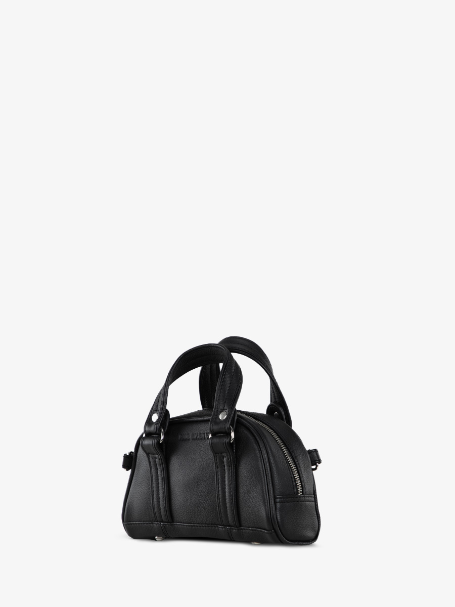 black-metallic-leather-handbag-lemini-bowling-black-paul-marius-back-view-picture-w45xs-b