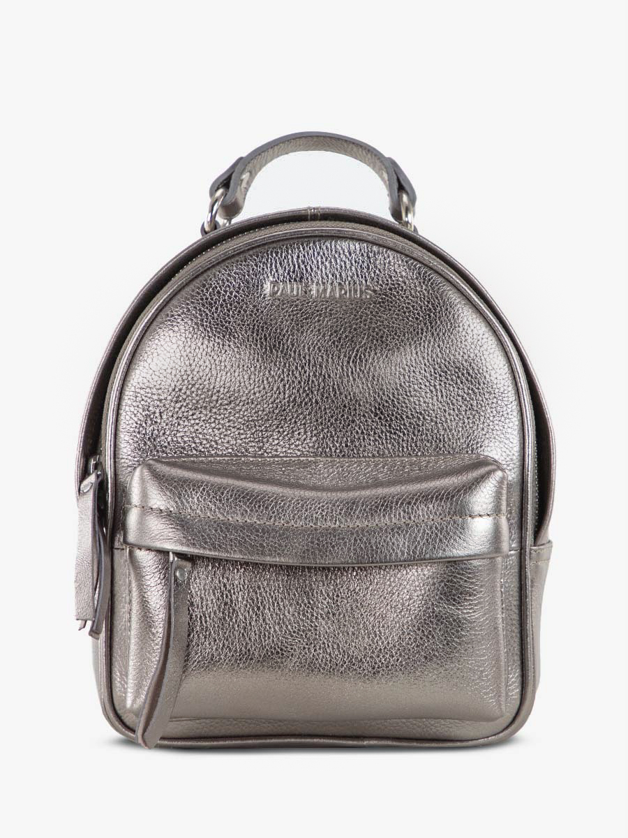 Small silver backpack 2025