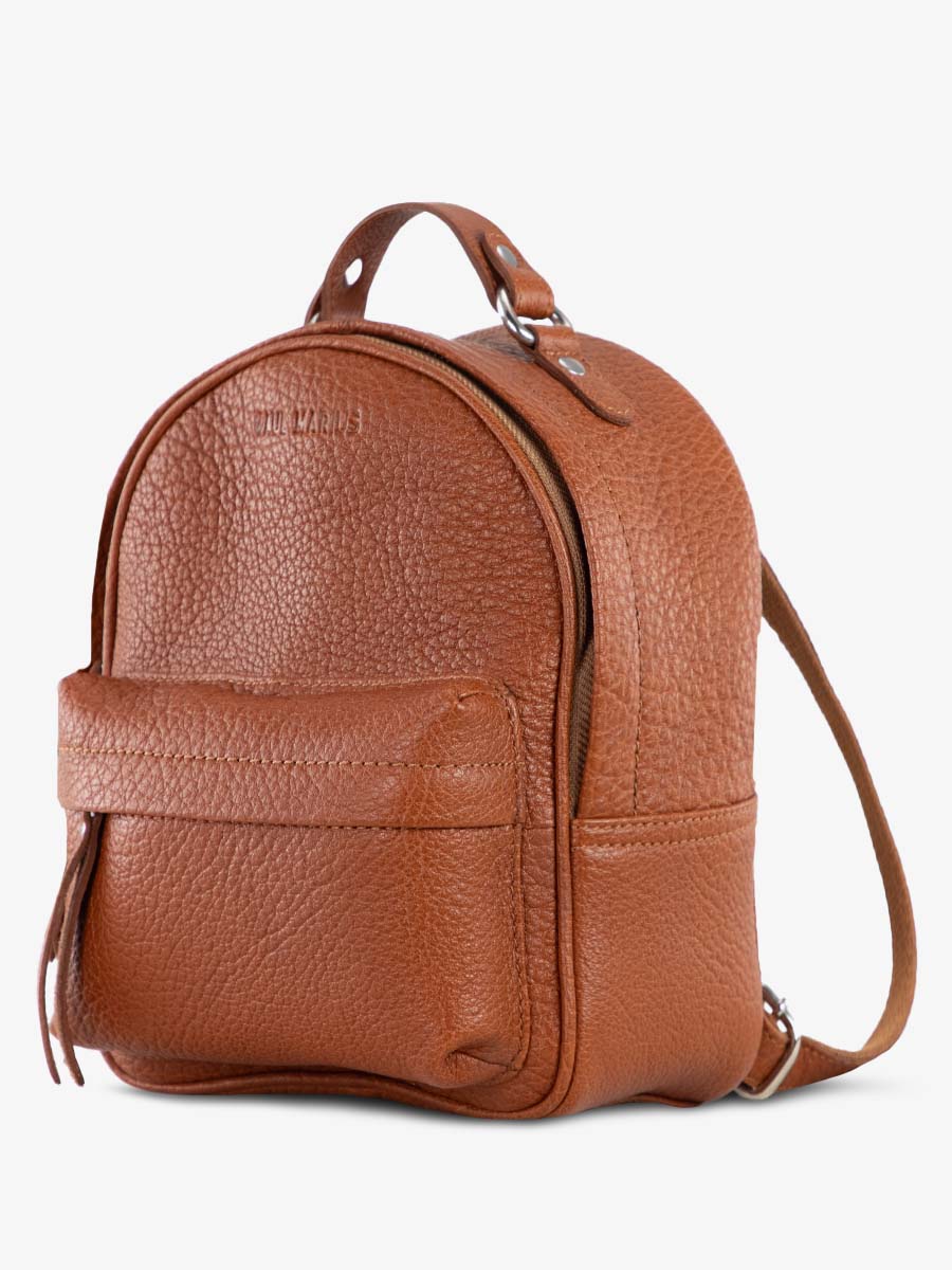 Cole haan saunders leather zip top backpack top