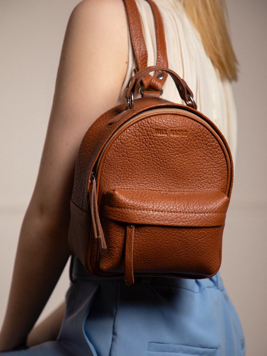 Mini leather backpack purse clearance