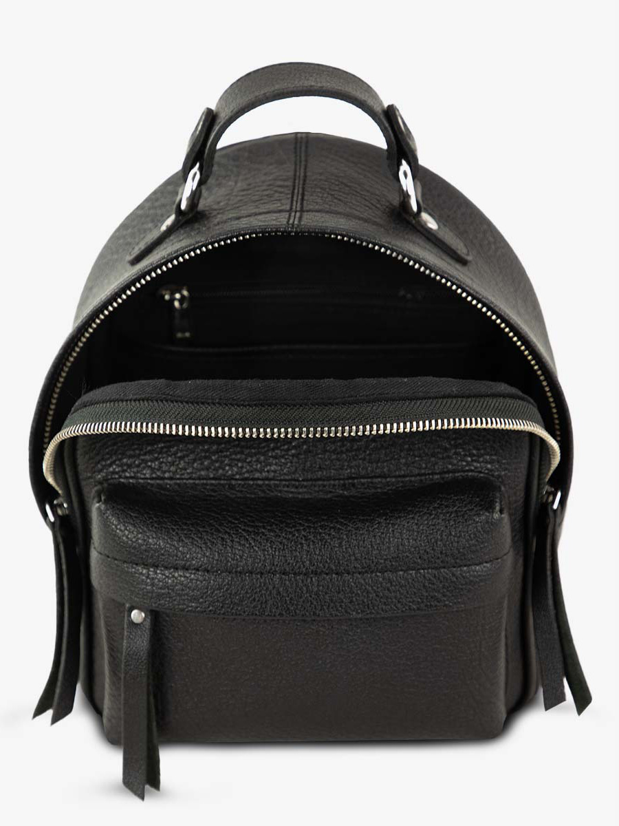 Best black leather backpack cheap