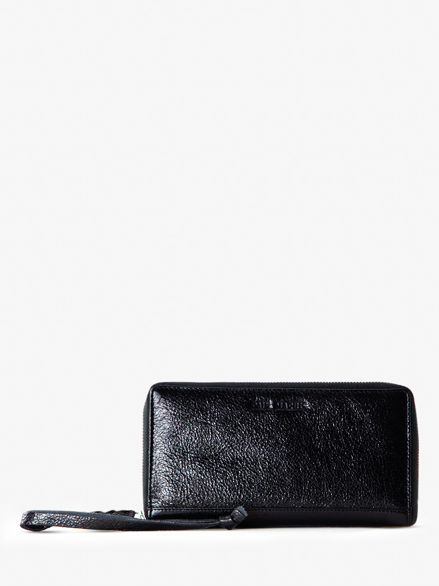 shimmering-black-leather-wallet-leportefeuille-charlotte-eclipse-paul-marius-campaign-picture-m63-m-b