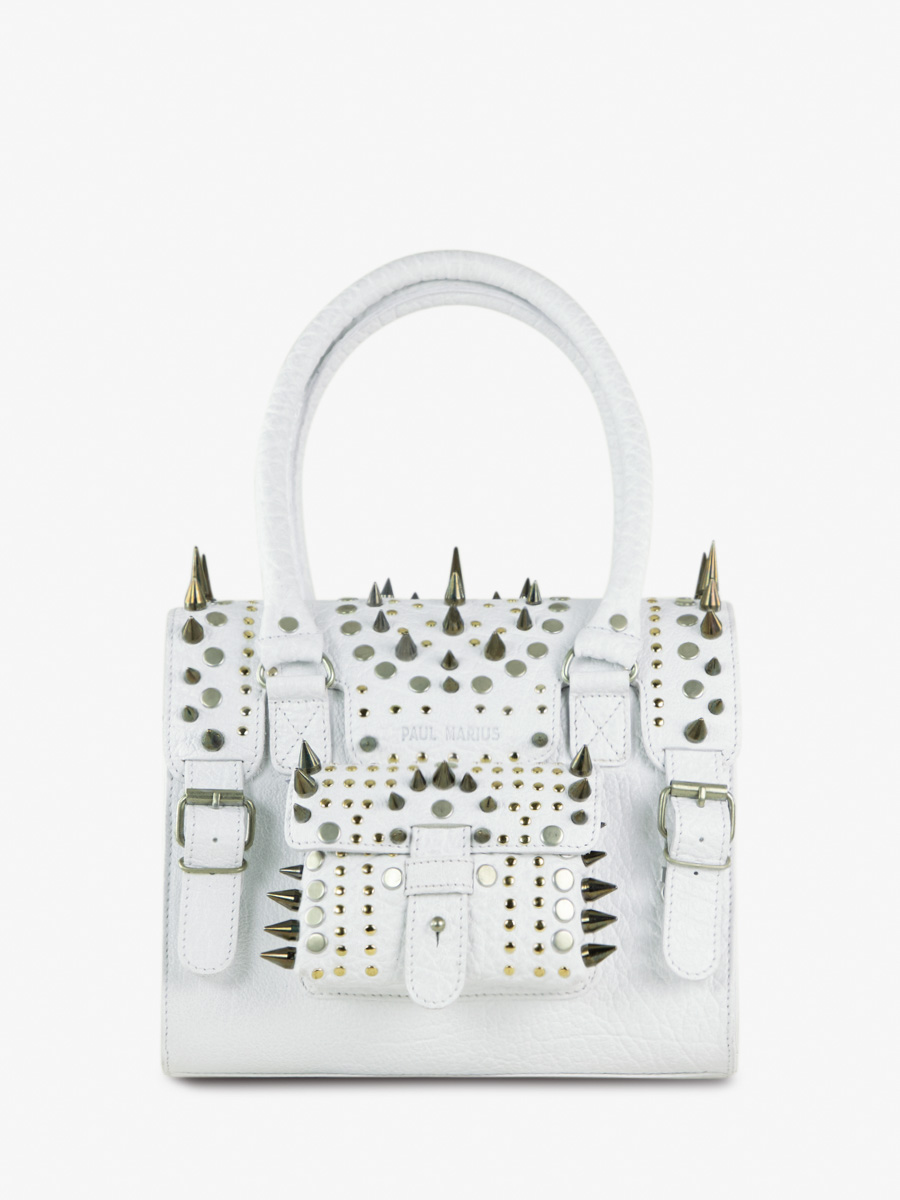 white-leather-handbag-lerive-gauche-s-edition-noire-opus-paul-marius-front-view-picture-w01s-bed-op4-w