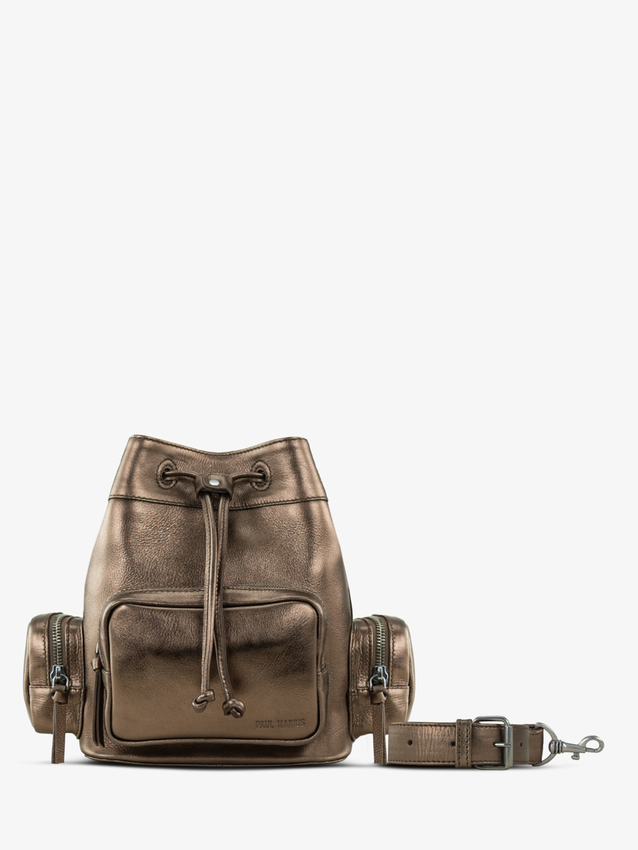bucket-bag-leather-leseau-90s-copper-front-view-w57-c