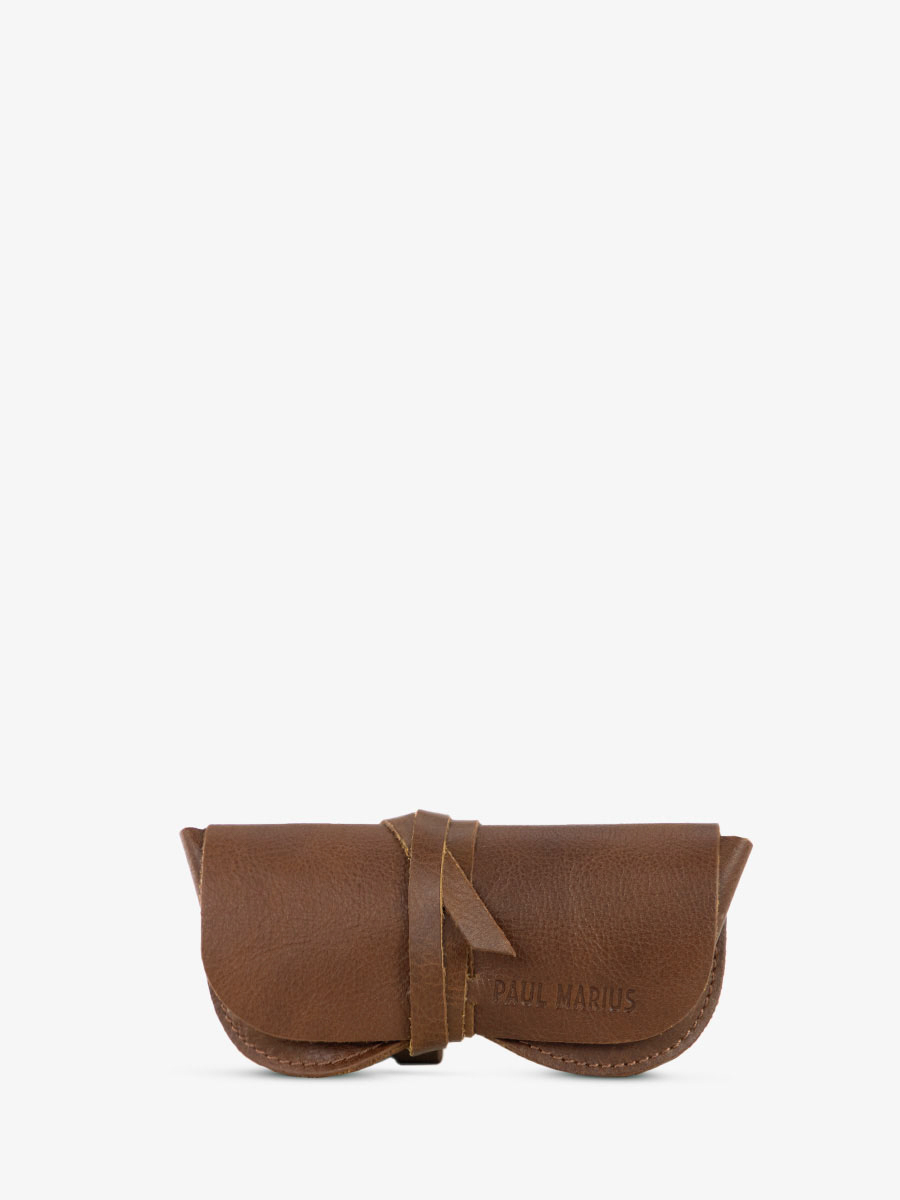 leather-glasses-case-unisex-brown-front-view-picture-letui-a-lunettes-tobacco-brown-paul-marius-m49-mk