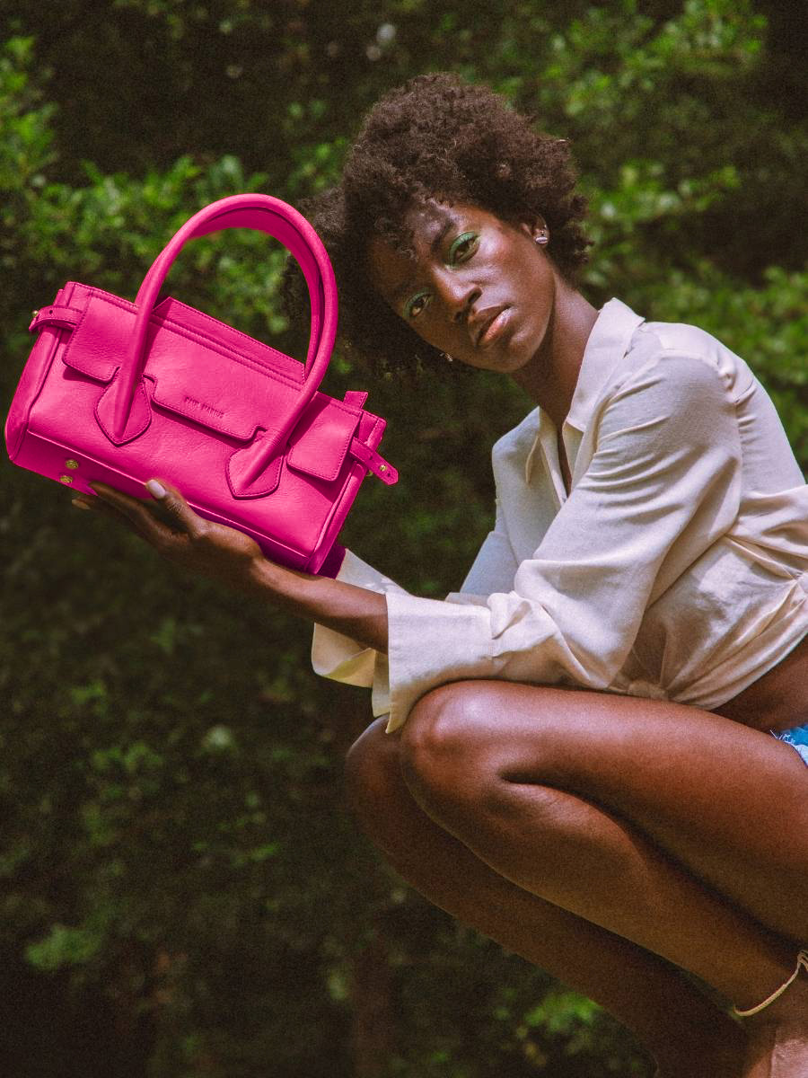 Raspberry pink bag store