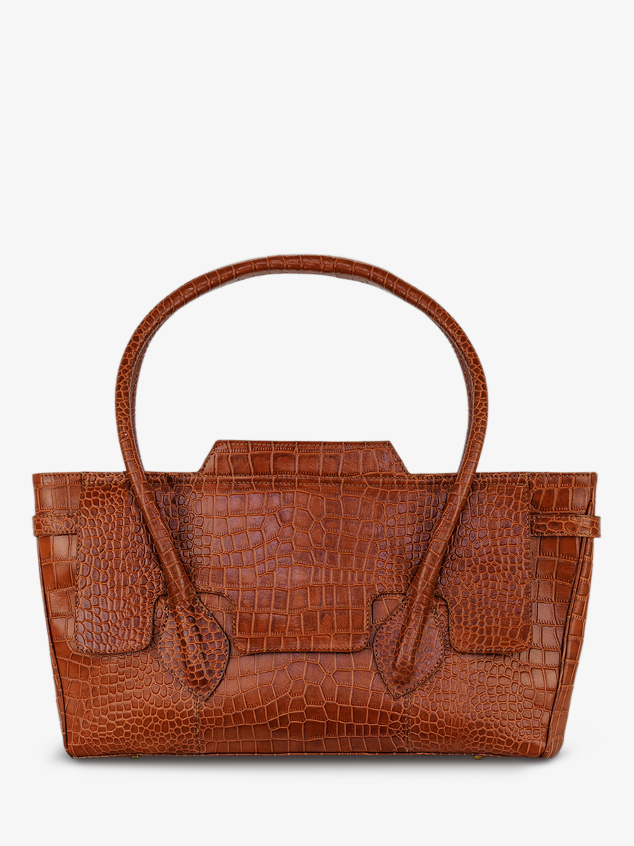 leather-shoulder-bag-for-woman-brown-rear-view-picture-madeleine-alligator-amber-paul-marius-3760125357225