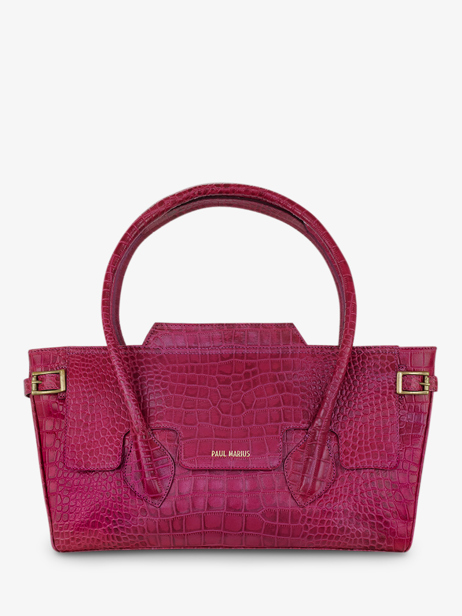 leather-shoulder-bag-for-woman-pink-side-view-picture-madeleine-alligator-tourmaline-paul-marius-3760125357164