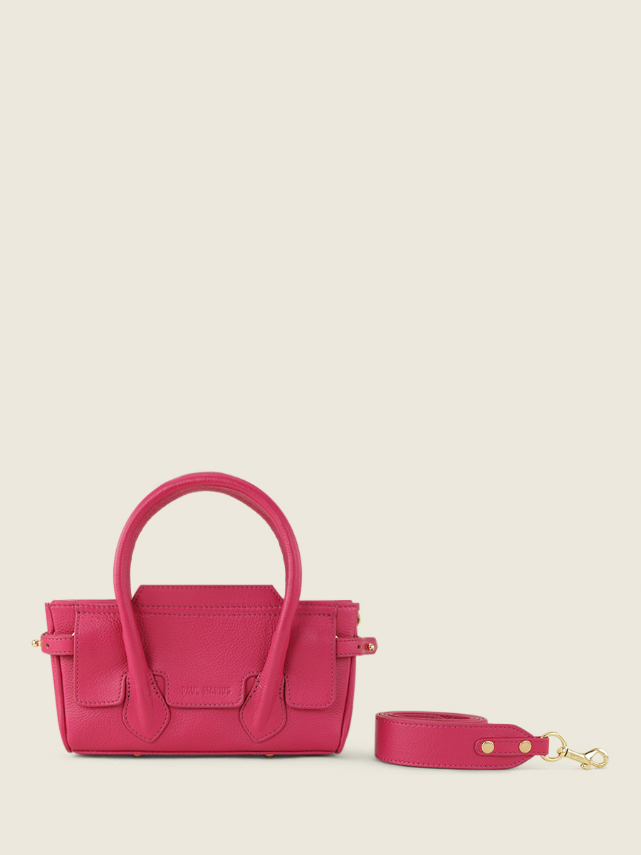 pink-leather-mini-handbag-madeleine-xs-sorbet-raspberry-paul-marius-front-view-picture-w31xs-sb-pi