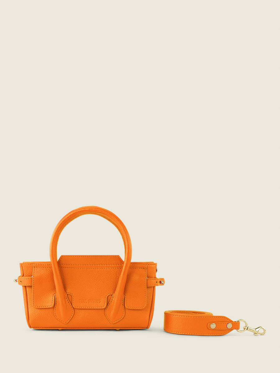 orange-leather-mini-handbag-madeleine-xs-sorbet-mango-paul-marius-front-view-picture-w31xs-sb-o