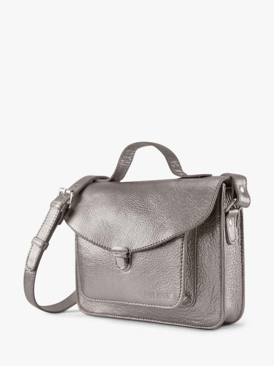 silver-leather-shoulder-bag-mademoiselle-george-steel-paul-marius-back-view-picture-w05-gm