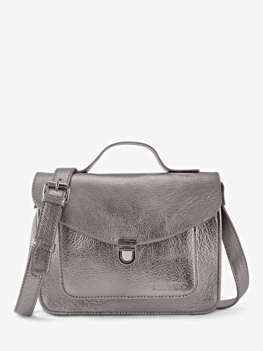 silver-leather-shoulder-bag-mademoiselle-george-steel-paul-marius-side-view-picture-w05-gm