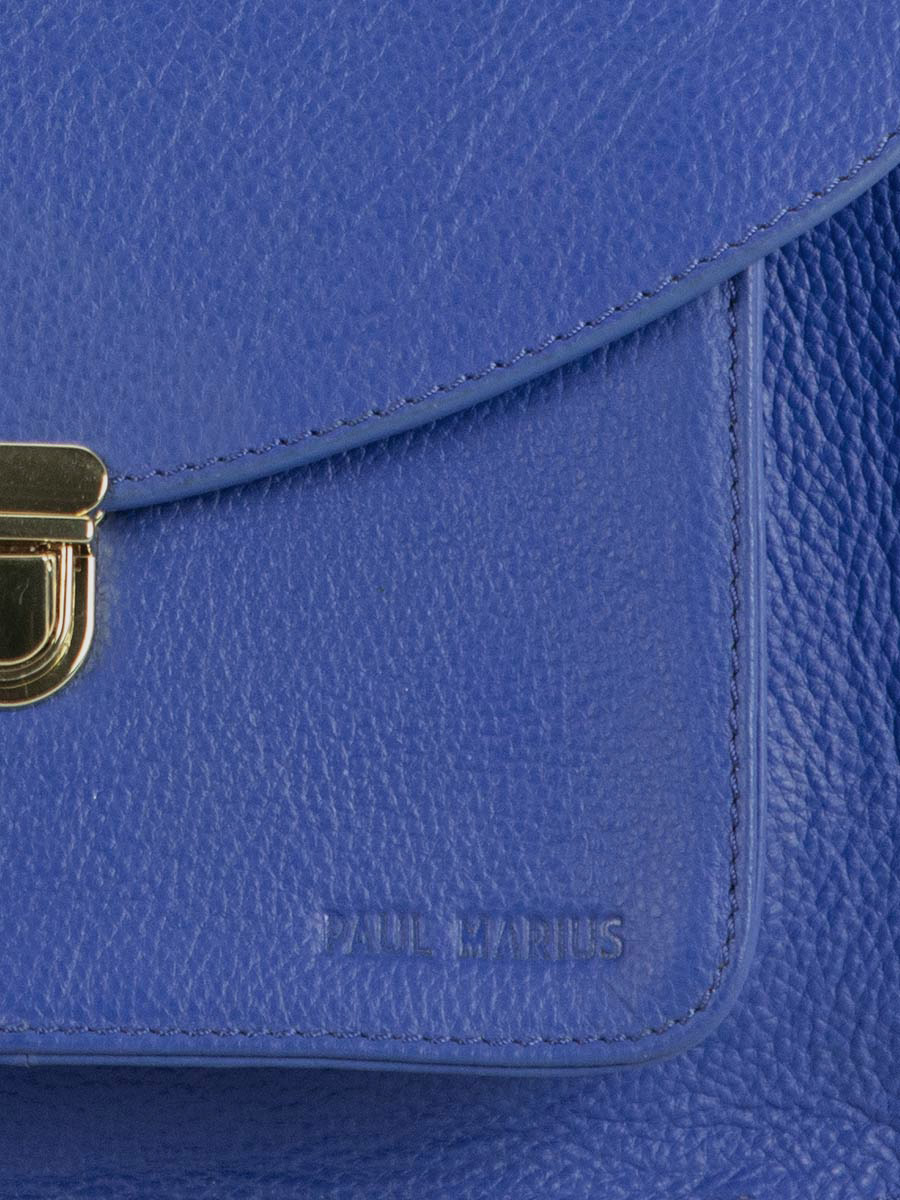 Royal blue leather purse online