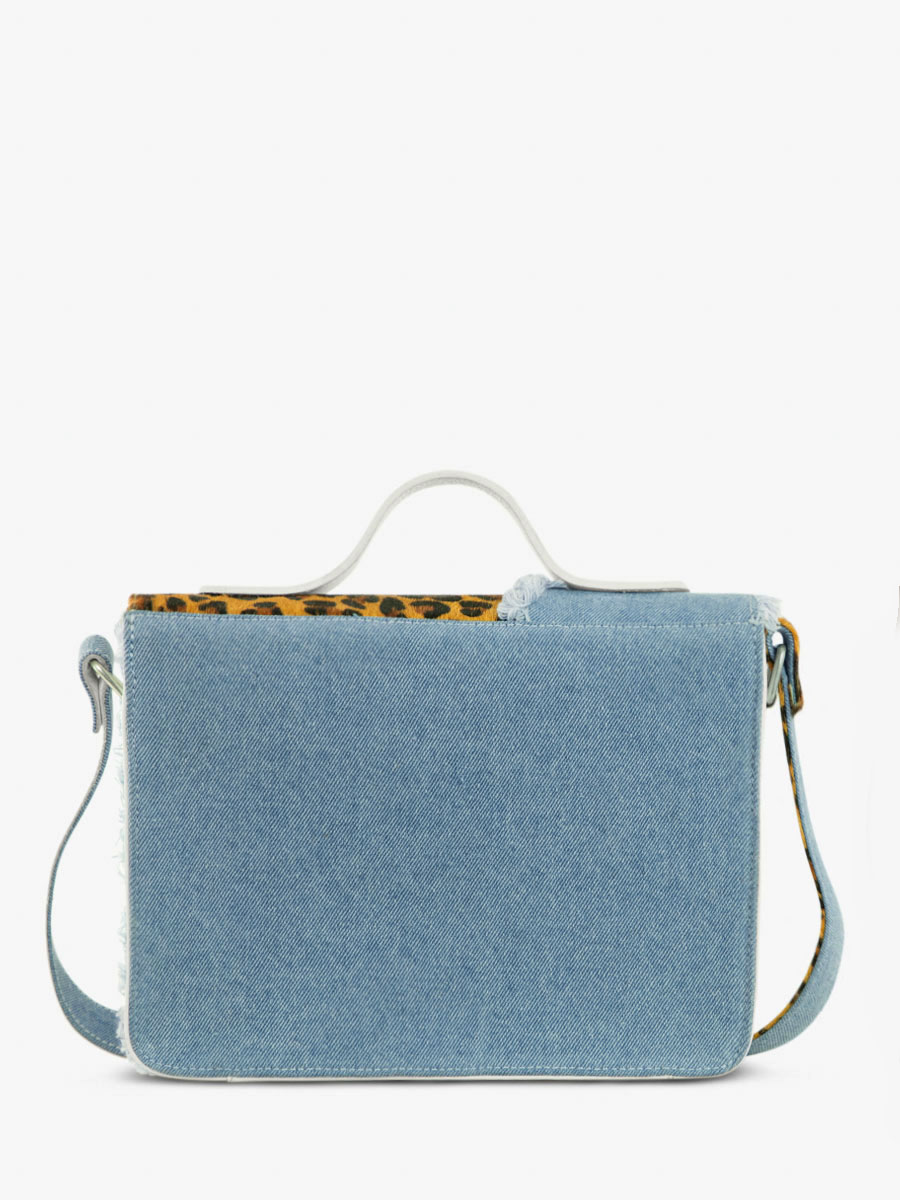 leather-hand-bag-for-woman-white-back-view-picture-mademoiselle-george-chimere-denim-white-paul-marius-w05-ch-w-denim