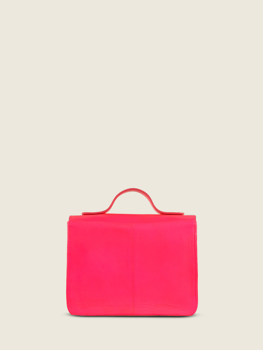 pink-leather-handbag-mademoiselle-george-neon-paul-marius-back-view-picture-w05-ne-pi