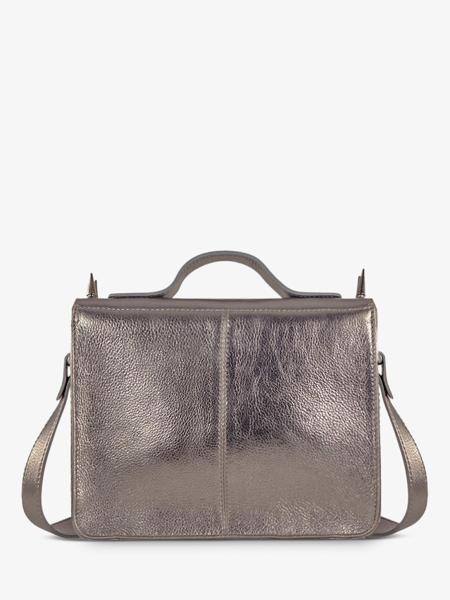 silver-leather-cross-body-bag-mademoiselle-george-edition-noire-opus-paul-marius-back-view-picture-w05-bed-op4-gm