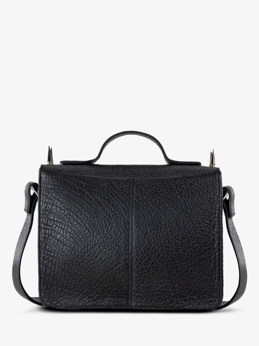 black-leather-cross-body-bag-mademoiselle-george-edition-noire-opus-paul-marius-back-view-picture-w05-bed-op4-b