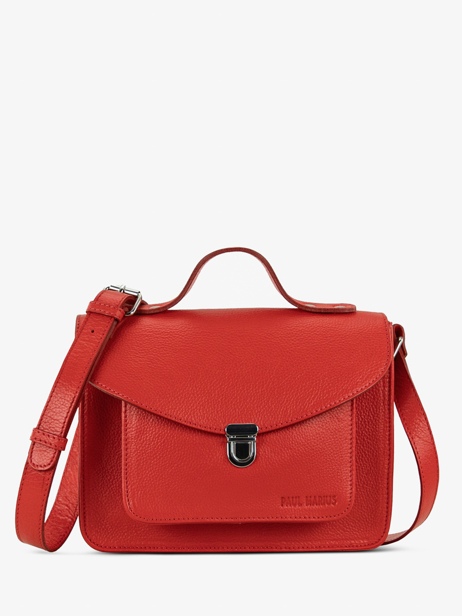 red-leather-cross-body-bag-mademoiselle-george-mon-amour-paul-marius-front-view-picture-w05-lov-r