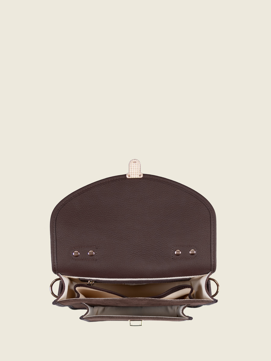 cross-body-bag-brown-leather-mademoiselle-george-n2-chocolate-inside-view-w105-su-db