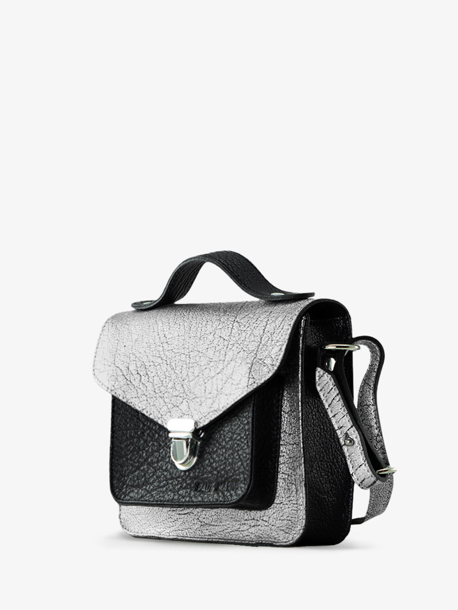 silver-black-leather-handbag-mademoiselle-george-xs-silver-black-paul-marius-back-view-picture-w05xs-s-b