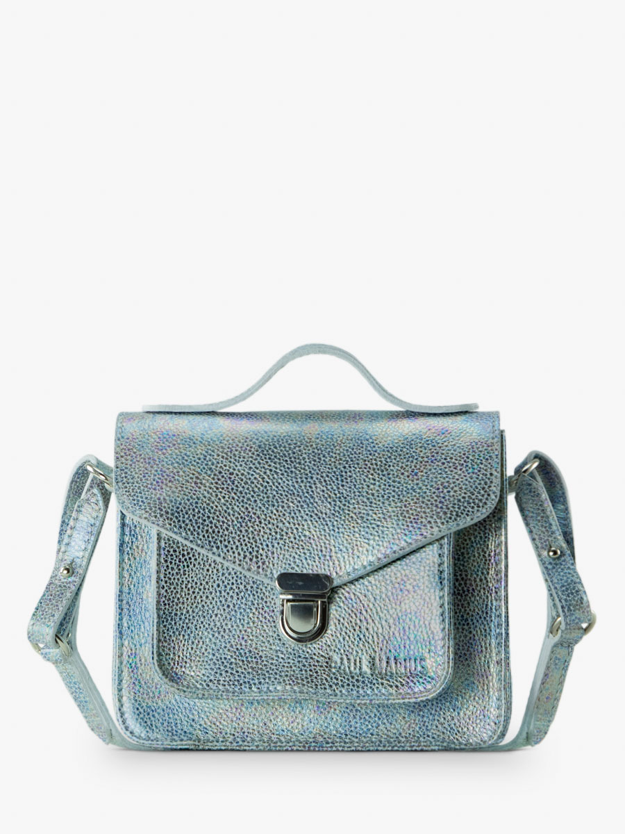 white-and-holographic-leather-handbag-mademoiselle-george-xs-granite-paul-marius-side-view-picture-w05xs-gra-w