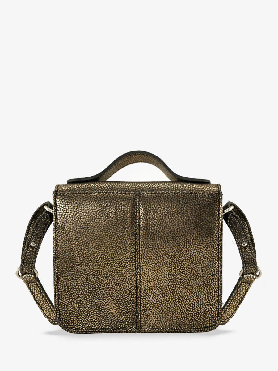 black-and-gold-leather-handbag-mademoiselle-george-xs-granite-paul-marius-back-view-picture-w05xs-gra-g-b