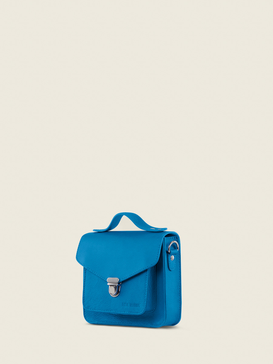 Neon blue purse cheap