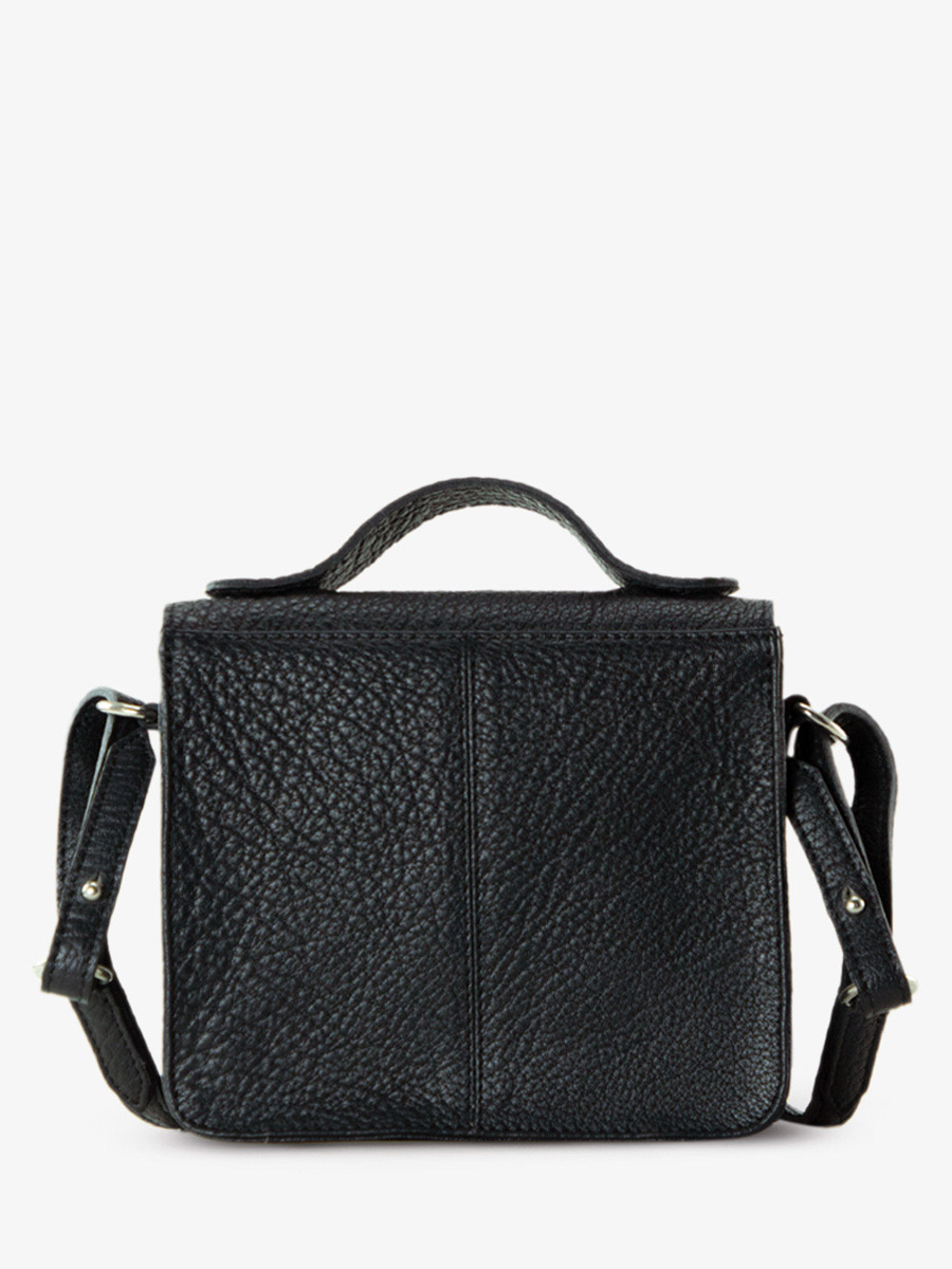 black-leather-handbag-mademoiselle-george-xs-black-paul-marius-back-view-picture-w05xs-b