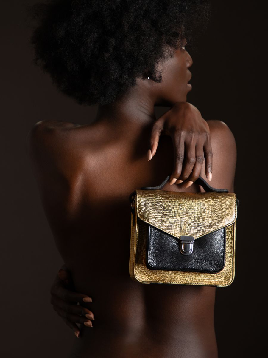 Paul marius mademoiselle top george noir doré