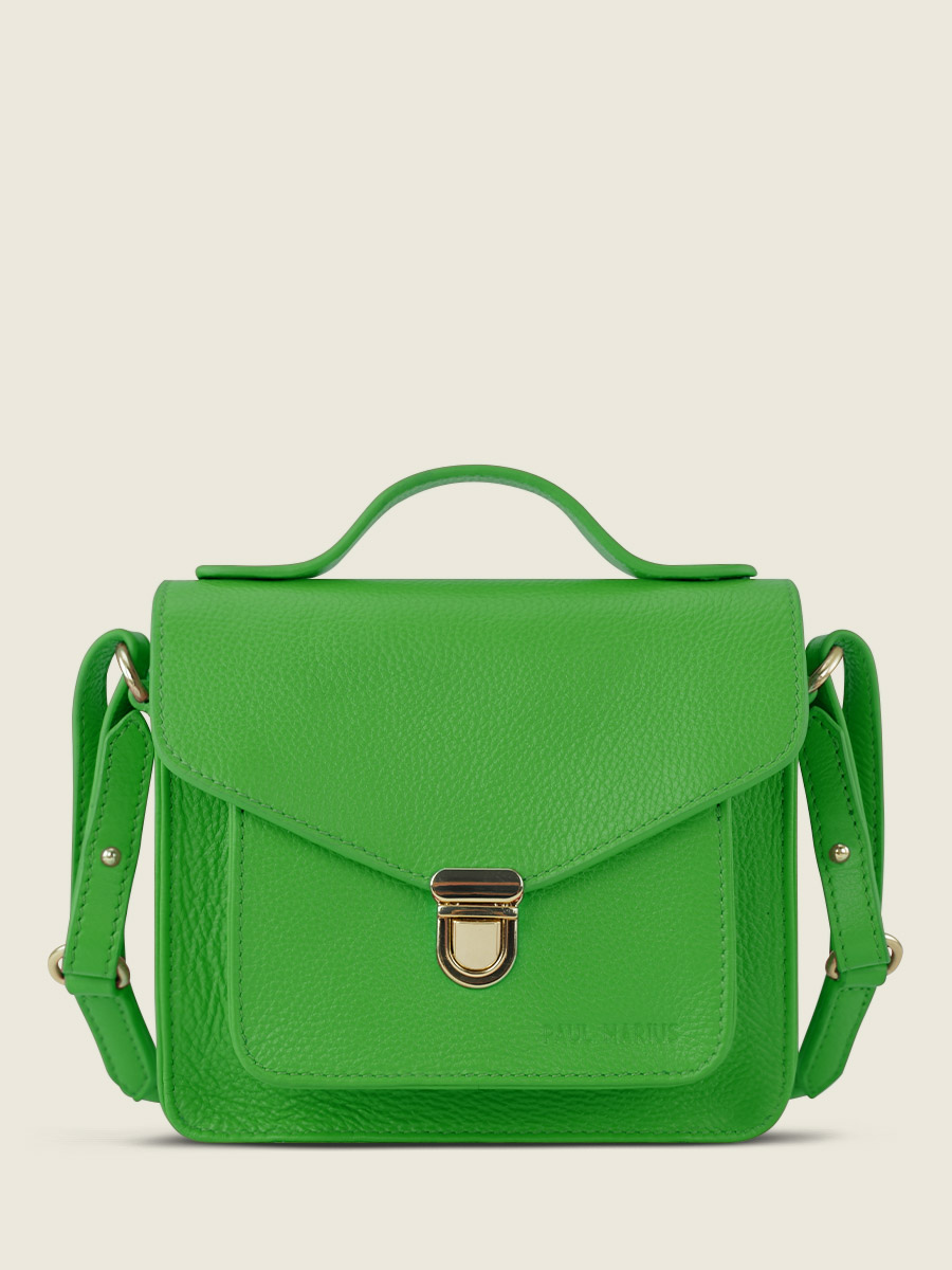 green-leather-mini-cross-body-bag-mademoiselle-george-xs-sorbet-kiwi-paul-marius-front-view-picture-w05xs-sb-gr