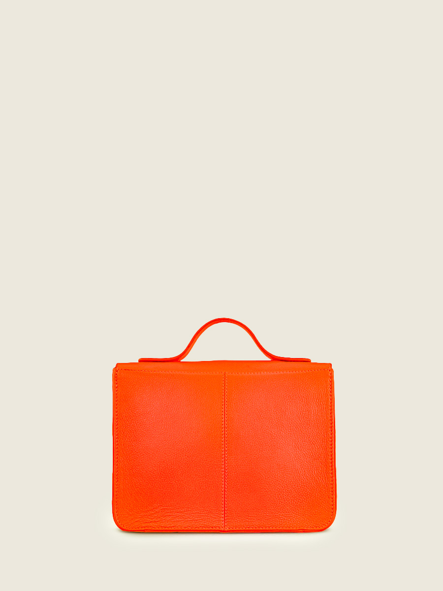 orange-leather-handbag-mademoiselle-george-neon-paul-marius-back-view-picture-w05-ne-o