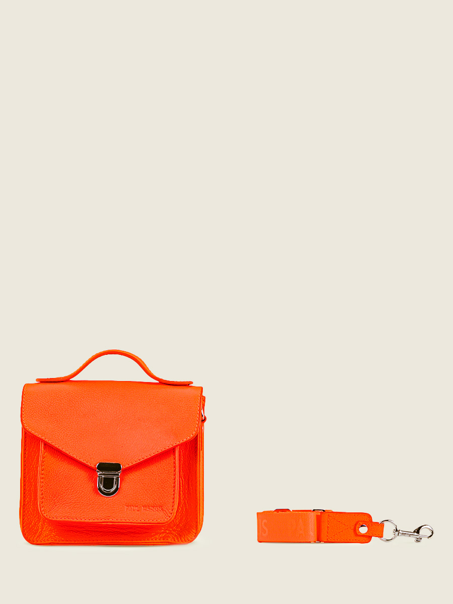 Neon orange crossbody bag store