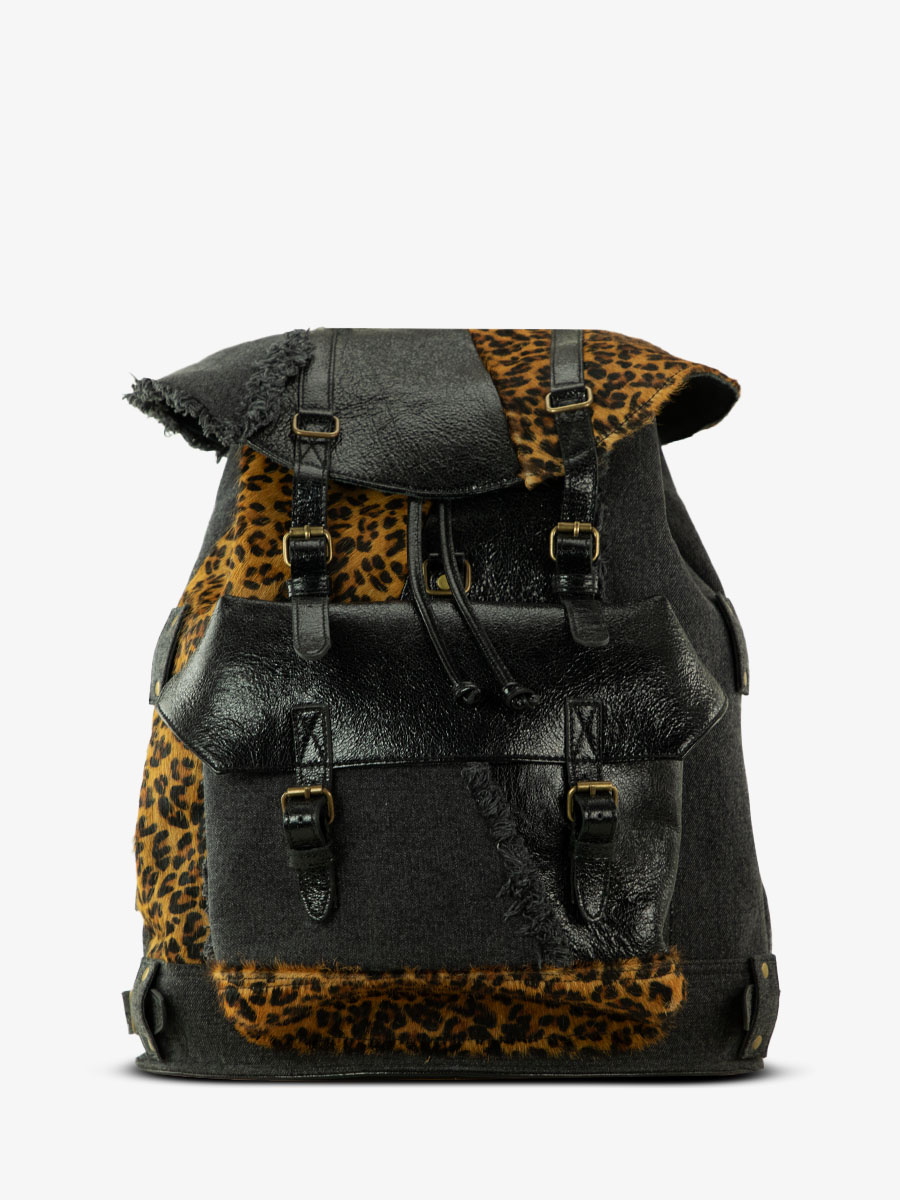 Leopard backpack purse outlet