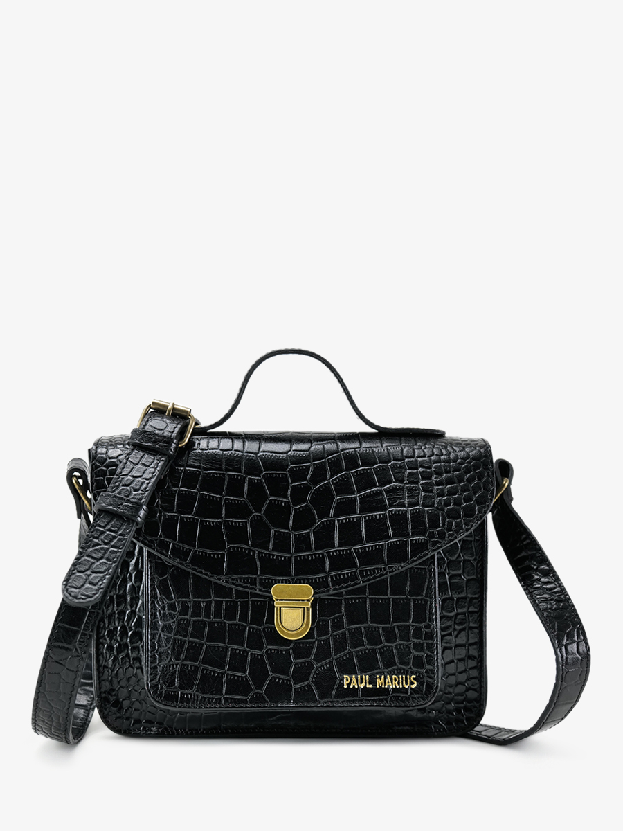 leather-crossbody-bag-for-woman-black-side-view-picture-mademoiselle-george-alligator-jet-black-paul-marius-3760125357553 