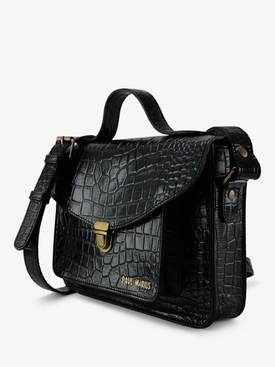 leather-crossbody-bag-for-woman-black-rear-view-picture-mademoiselle-george-alligator-jet-black-paul-marius-3760125357553 