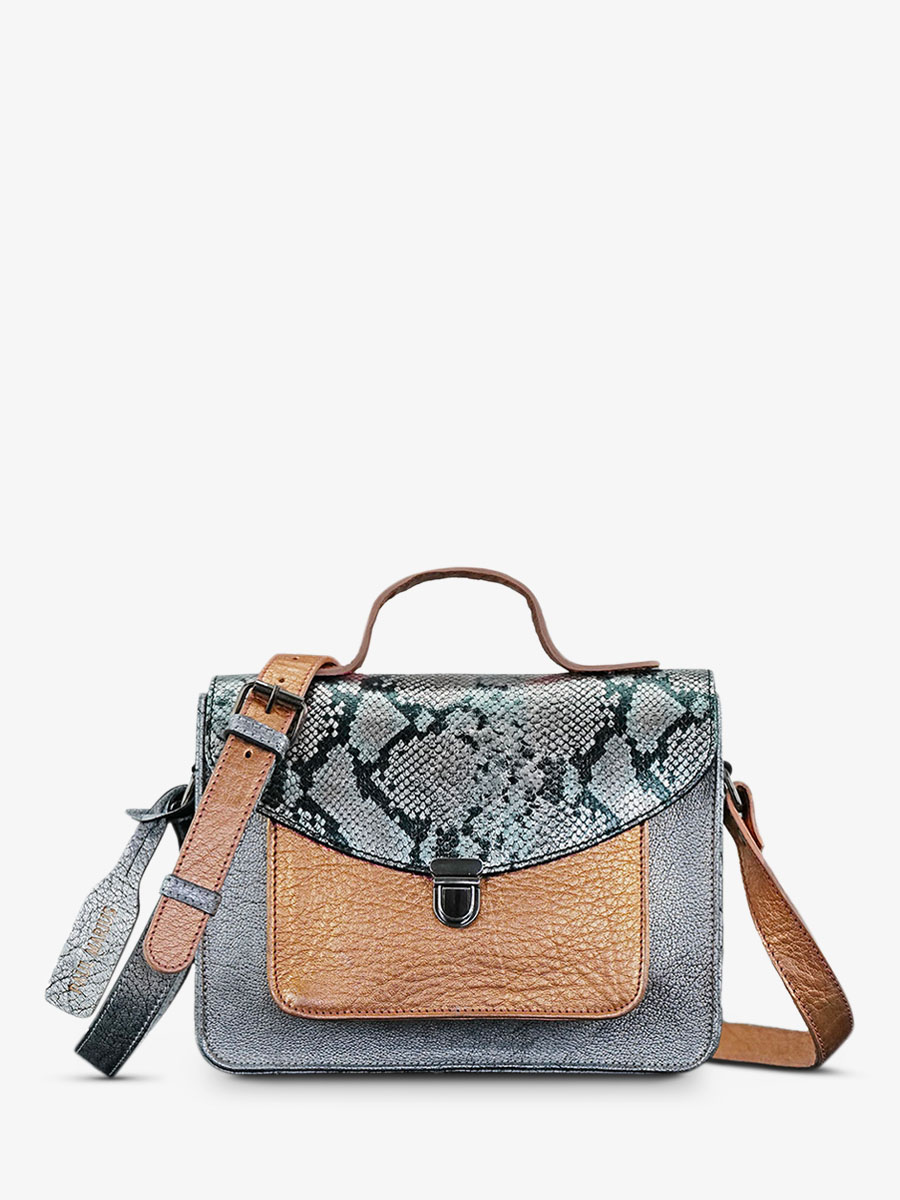 leather hand bag for woman Mademoiselle George Aphrodite PAUL MARIUS