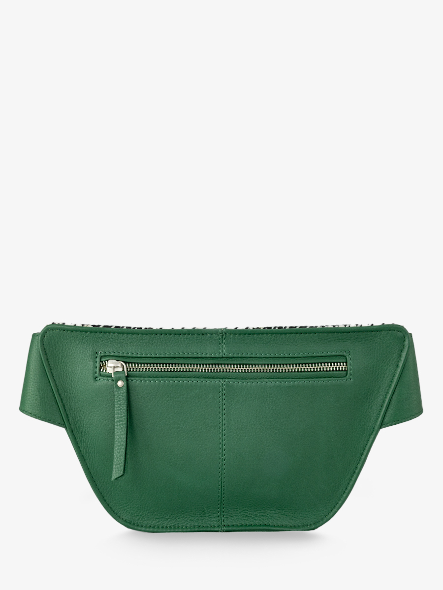 green-leather-fanny-pack-labanane-le-mans-classique-paul-marius-side-view-picture-m503-lemans-dg