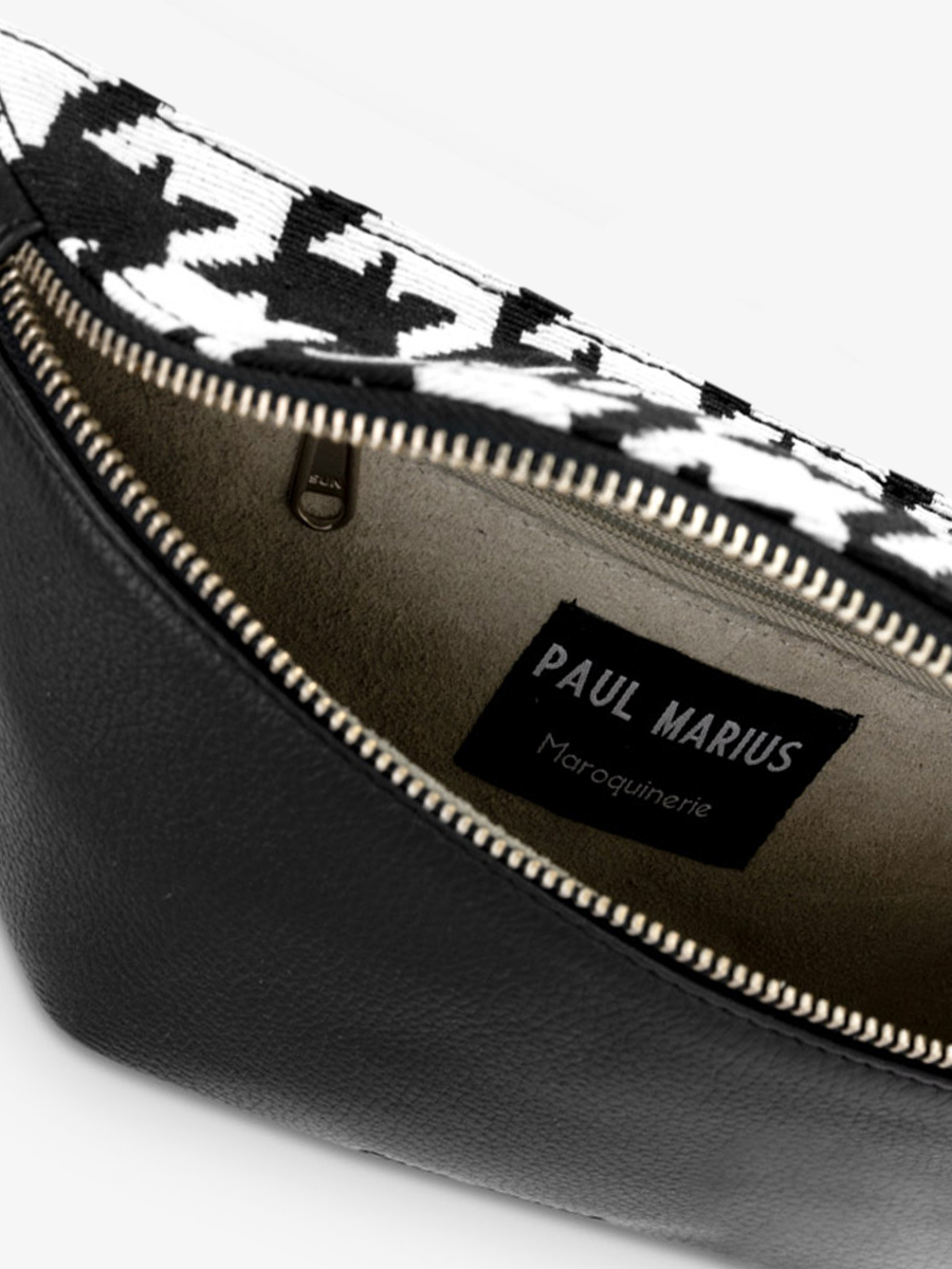 black-leather-fanny-pack-labanane-allure-black-paul-marius-inside-view-picture-m503-hs2-b