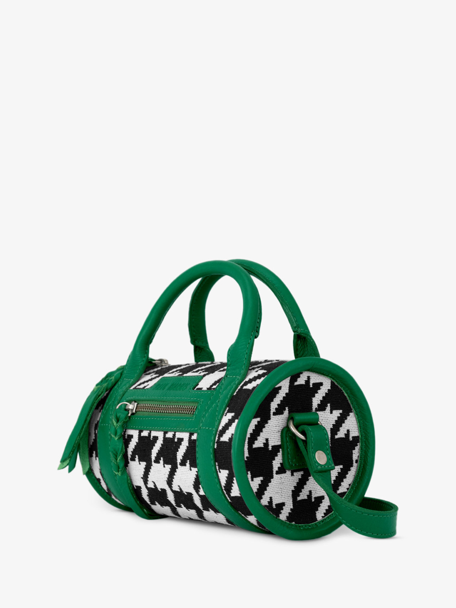 Green Leather Cross body Bag for Women Charlie Allure Green PAUL MARIUS
