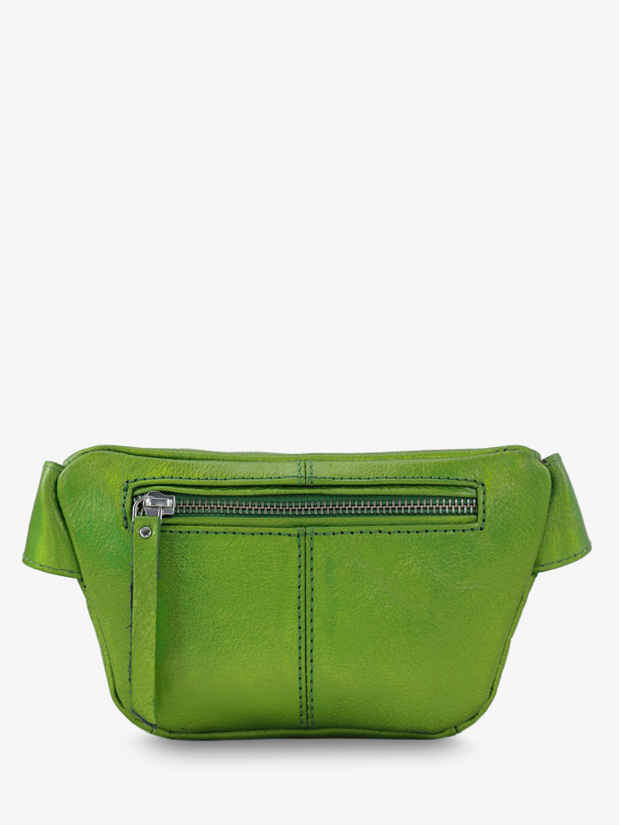 green-metallic-leather-fanny-pack-side-view-picture-labanane-xs-absinthe-paul-marius-3760125358314