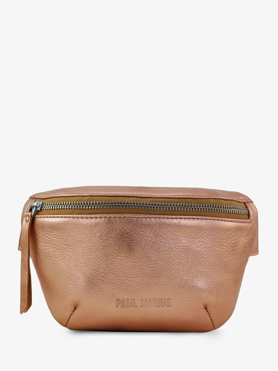 rose-gold-leather-fanny-pack-side-view-picture-labanane-xs-rose-gold-paul-marius-3760125358338