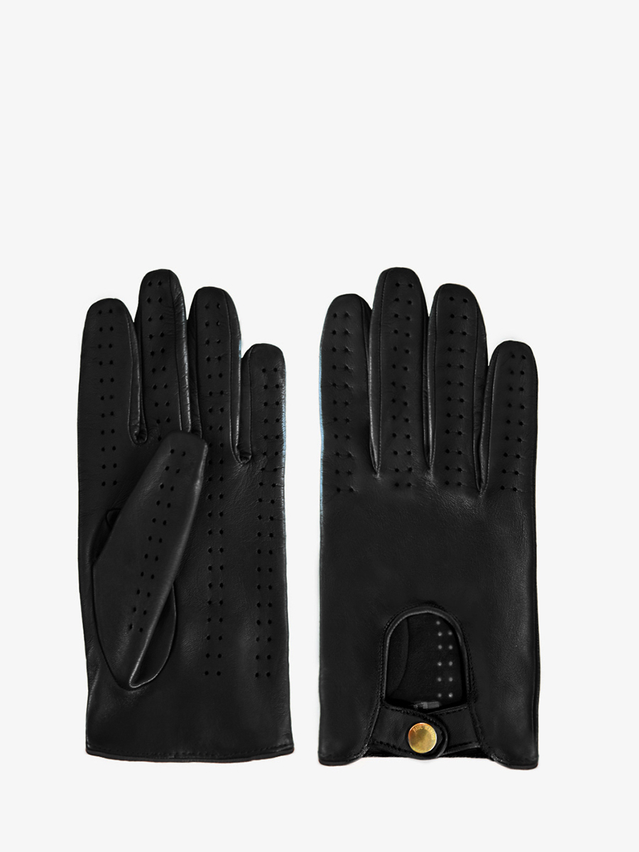 Black Leather Racing Gloves for Women Racing Gloves Women Allure