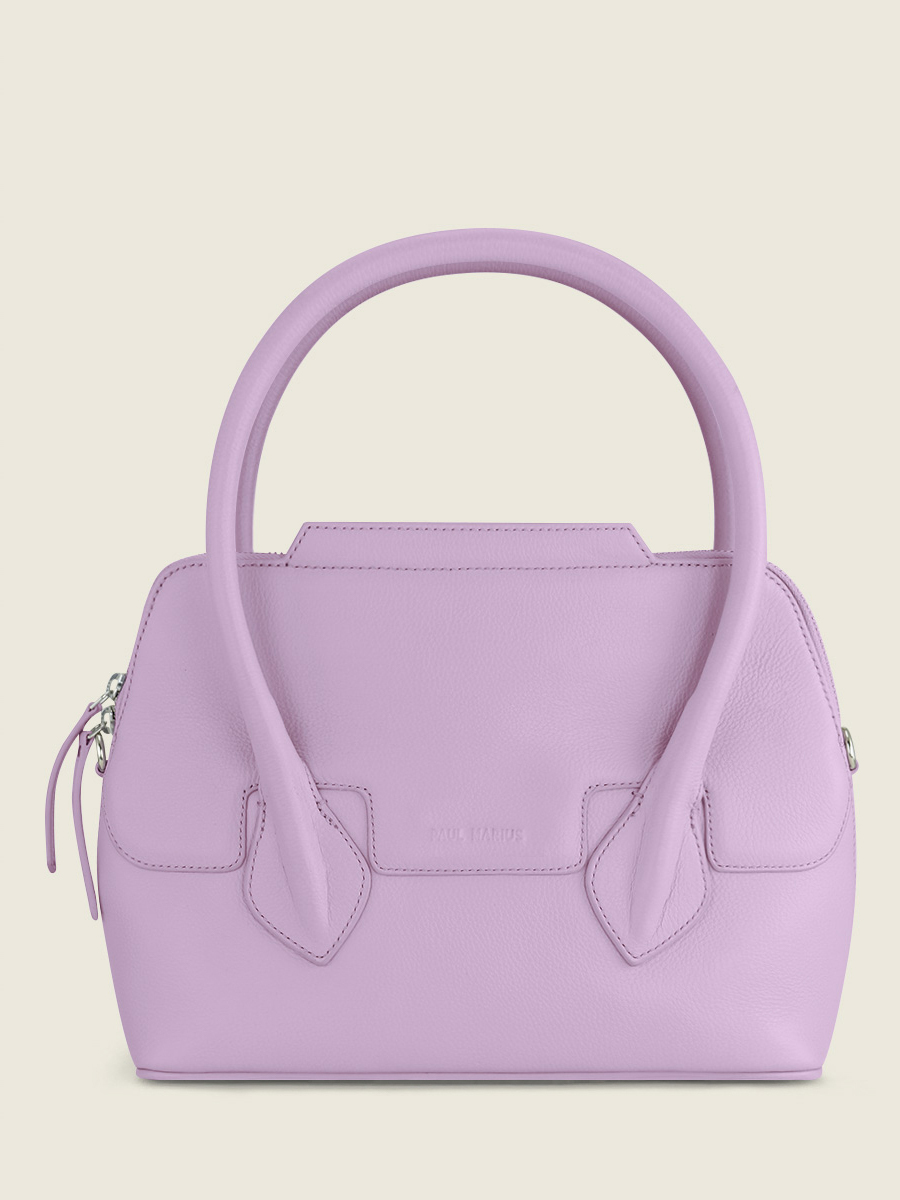 purple-leather-handbag-for-women-gisele-s-pastel-lilac-paul-marius-front-view-picture-w32s-pt-p