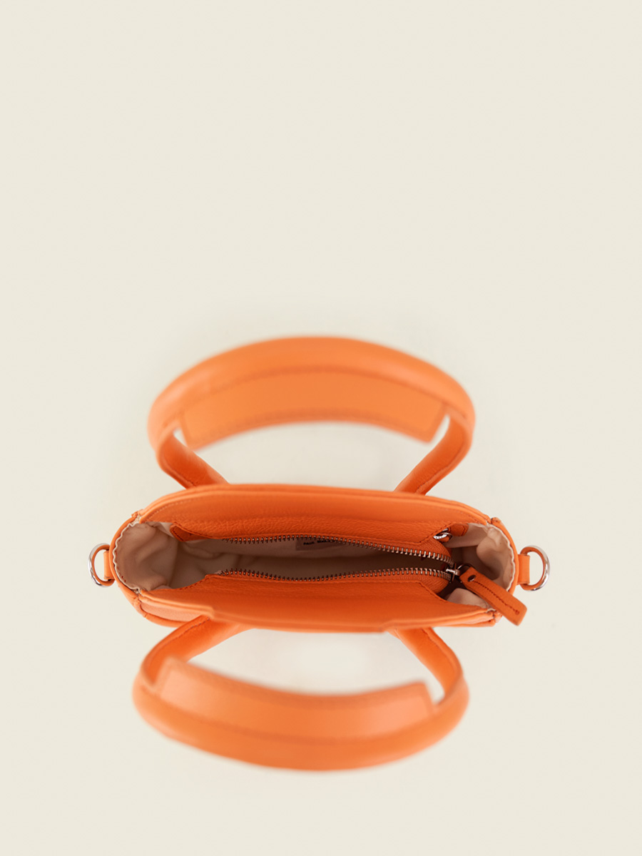orange-leather-handbag-for-women-aline-pastel-apricot-paul-marius-inside-view-picture-w34s-pt-o